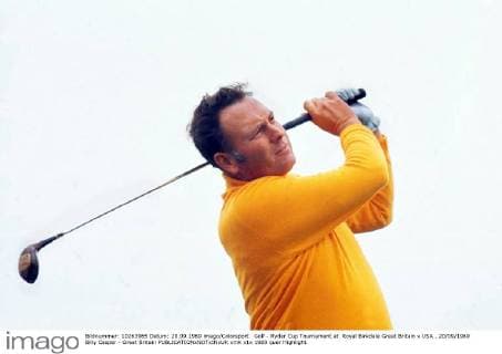 Golf - Ryder Cup Tournament at Royal Birkdale Great Britain v USA . 20 09 1969 Billy Casper - Great Britain 