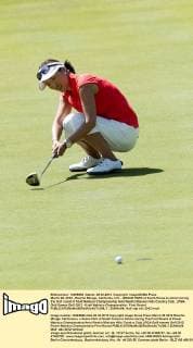 March 29, 2012 - Rancho Mirage, California, U.S. - GRACE PARK of South Korea in action during the first round of Kraft Nabisco Championship held Westin Mission Hills Country Club. LPGA Golf Damen Golf 2012 - Kraft Nabisco Championship - First Round - ZUMAx54
