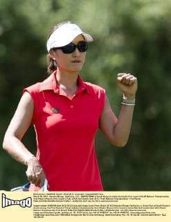 March 29, 2012 - Rancho Mirage, California, U.S. - GRACE PARK of South Korea in action during the first round of Kraft Nabisco Championship held Westin Mission Hills Country Club. LPGA Golf Damen Golf 2012 - Kraft Nabisco Championship - First Round - ZUMAx54