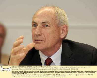 26.03.2012, Stuttgart, Experten-Konferenz der Stuttgarter Nachrichten, Spitzensport in Stuttgart und der Region: Bernhard Bauer (Ehrenpräsident Handballverband Württemberg)