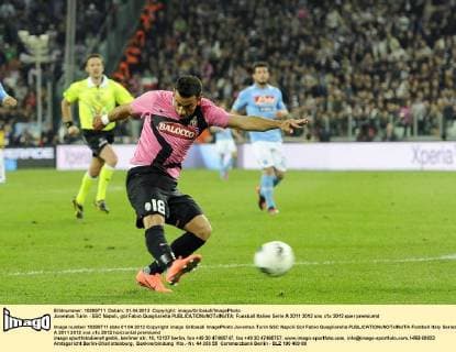 Juventus Turin - SSC Napoli, gol Fabio Quagliarella 