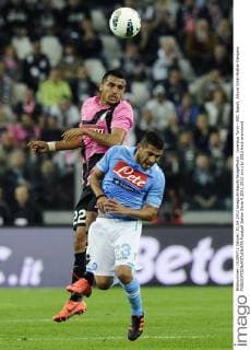 Juventus Turin - SSC Napoli, Arturo Vidal-Walter Gargano 