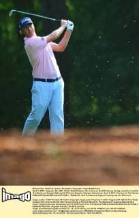April 4, 2012 - Augusta, GA, USA - Golfer Webb Simpson hits a drive on the 13th fairway during a practice round for The Masters at Augusta National Golf Club in Augusta, Georgia, Wednesday, April 4, 2012. Practice for The Masters - ZUMAm67