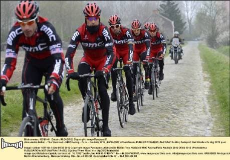 Alessandro Ballan - Thor Hushovd - BMC Racing - Paris - Roubaix 2012 - 05 04 2012 xPhotoNewsx 