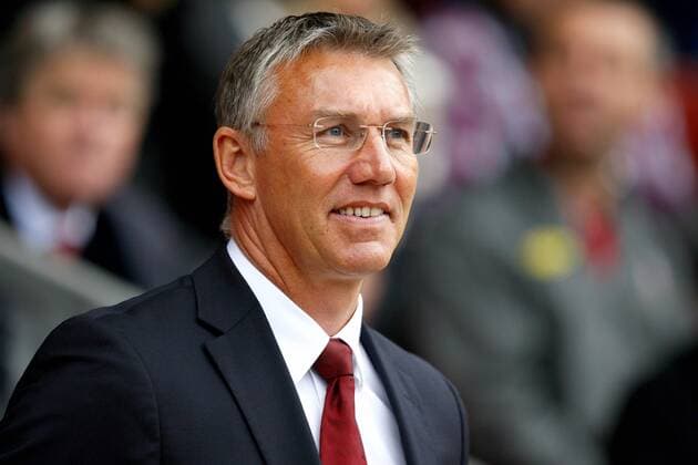 Southampton manager Nigel Adkins Npower Championship FC Southampton vs. FC Portsmouth at St Mary s Stadium, Southampton April, 2012 EDITORIAL USE ONLY. No use with unauthorised audio, video, data, fixture lists, club league logos or live services. Online in-match use limited to 120 images, no video emulation. No use in betting, games or single club league player publications.
