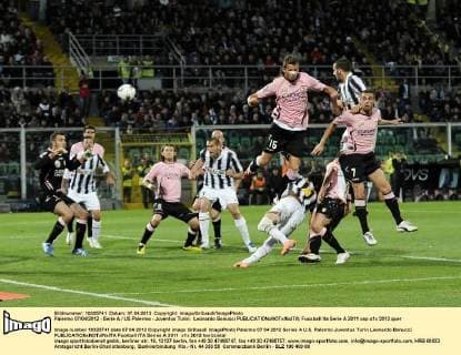 Palermo 07 04 2012 - Serie A US Palermo - Juventus Turin: Leonardo Bonucci 