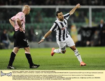 Palermo 07 04 2012 - Serie A US Palermo - Juventus Turin: Fabio Quagliarella 