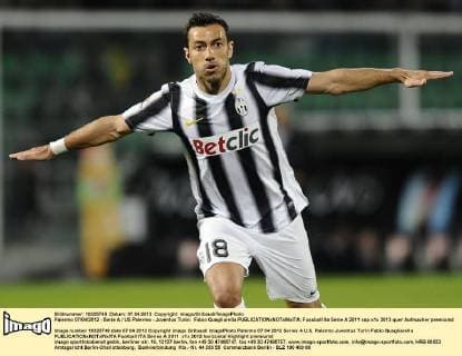 Palermo 07 04 2012 - Serie A US Palermo - Juventus Turin: Fabio Quagliarella 