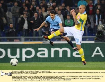 Antonio Candreva Lazio - Rom, Serie A 2011 2012 Lazio Rom vs SSC Napoli - AntoniettaxBaldassarre