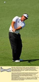 April 7, 2012 - Augusta, GA, USA - Phil Mickelson chips his ball onto the 2nd green during the third round of The Masters at the Augusta National Golf Club in Augusta, Georgia, Saturday, April 7, 2012. Third Round of 2012 The Masters - ZUMAm67