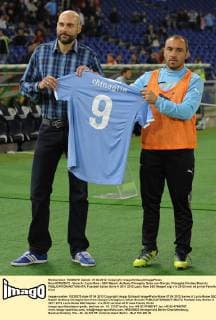 Rom 07 04 2012 - Serie A Lazio Rom - SSC Napoli: Cristian Brocchi 