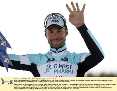 Sieger Tom BOONEN (BEL) - Omega Pharma - Quickstep gewinnt zum vierten Mal Paris-Roubaix - 08 04 2012 PhotoNews Panoramic 