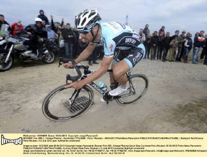BOONEN Tom (BEL) - Omega Pharma - Quickstep CYCLISME : Paris Roubaix - 08 04 2012 PhotoNews Panoramic 