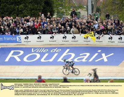Tom BOONEN - Omega Pharma - Quickstep CYCLISME : Paris Roubaix - 08 04 2012 PhotoNews Panoramic 
