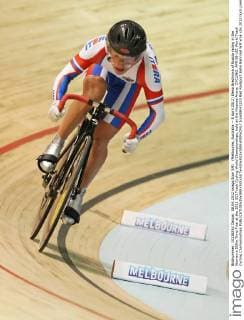 (Melbourne, Australia -- 8 April 2012) Elena Brezhniva of Russia racing in the Women s 500m Time Trial at the 2012 UCI Track Cycling World Championships, held at the Hisense Arena. CYCLING: APR 08 UCI World Track Cycling Championships Icon08041223 EDITORIAL USE ONLY