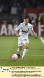 Cesar Azpilicueta (OM) FOOTBALL : Paris Saint Germain Marseille - Ligue 1 - 08 04 2012 MichaelBaucher Panoramic 