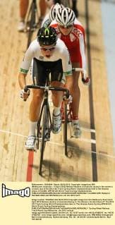 (Melbourne, Australia --- 6 April 2012) Melissa Hoskins of Australia racing in the women s scratch race at the 2012 UCI Track Cycling World Championships held in the Hisense Arena. CYCLING: APR 06 UCI World Track Cycling Championships Icon06041225 EDITORIAL USE ONLY