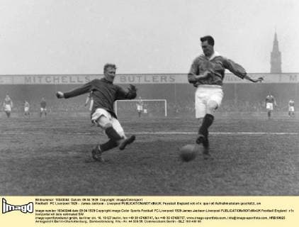 Football : FC Liverpool 1929 - James Jackson - Liverpool 