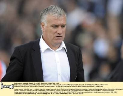 Didier Deschamps (Olympique Marseille) - Deception Football : Olympique Marseille vs Montpellier HSC - Ligue 1 - 11 04 2012 FranckPennant Panoramic 