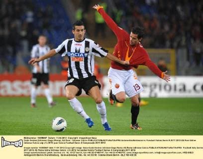 Coda Andrea (Udinese) Gago (Roma), AS Rom - Udinese Calcio AntoniettaxBaldassarre