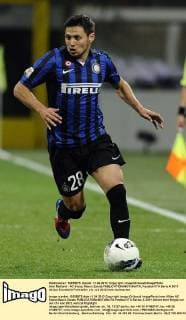 Inter Mailand - AC Siena, Mauro Zarate 