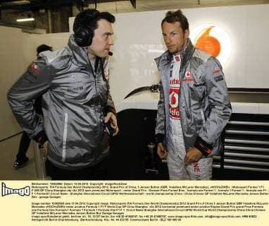 Motorsports: FIA Formula One World Championship 2012, Grand Prix of China, 3 Jenson Button (GBR, Vodafone McLaren Mercedes), xHOCHxZWEIx