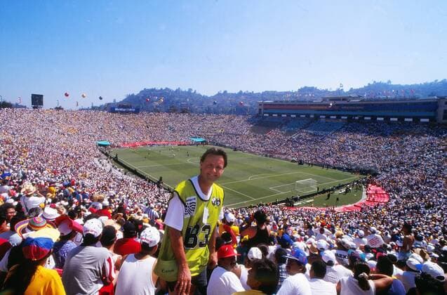 Football : World Cup final Italy v Brazil 17 07 1994 @ the Passadena Rose Bowl Los Angeles America. Andrew Cowie - Colorsport Photographer 