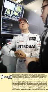 Motorsports: FIA Formula One World Championship 2012, Grand Prix of China, 7 Michael Schumacher (GER, Mercedes AMG Petronas F1 Team), xHOCHxZWEIx