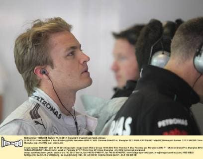 13.04.2012 - Free Practice 1, Nico Rosberg (GER) Mercedes AMG F1 W03 Chinese Grand Prix, Shanghai 2012 