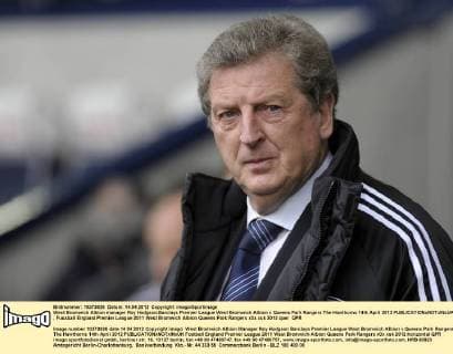 West Bromwich Albion manager Roy Hodgson.Barclays Premier League West Bromwich Albion v Queens Park Rangers The Hawthorns 14th April 2012 EDITORIAL USE ONLY. No use with unauthorised audio, video, data, fixture lists, club league logos or live services. Online in-match use limited to 120 images, no video emulation. No use in betting, games or single club league player publications.