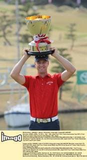 Brendan JONES, APRIL 15, 2012 - Golf : 20th Japan Golf Tour Token Homemate Cup 2012, Final Round at Token Tado Country Club Nagoya, Mie, Japan.  ( 20123839)