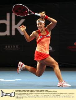 Tennis Angelique Kerber (Kiel), WTA Turnier. in Kopenhagen