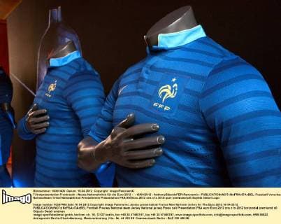 Trikotpräsentation Frankreich - Neues Nationaltrikot für die Euro 2012 - - 16 04 2012 - AnthonyBibardxFEPxPanoramic - 