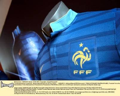 Trikotpräsentation Frankreich - Neues Nationaltrikot für die Euro 2012 - - 16 04 2012 - AnthonyBibardxFEPxPanoramic - 