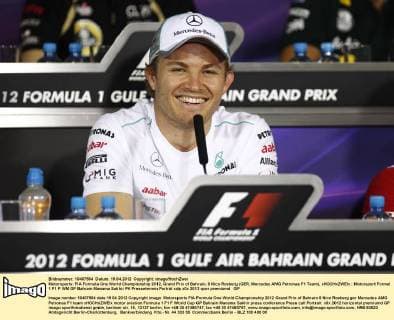 Motorsports: FIA Formula One World Championship 2012, Grand Prix of Bahrain, 8 Nico Rosberg (GER, Mercedes AMG Petronas F1 Team), xHOCHxZWEIx