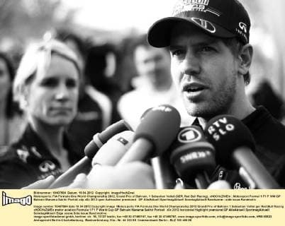 Motorsports: FIA Formula One World Championship 2012, Grand Prix of Bahrain, 1 Sebastian Vettel (GER, Red Bull Racing), xHOCHxZWEIx