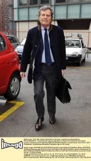 Milano 20 04 2012 - Versammlung, Tagung Lega Serie A; Anwalt und Aufsichtsratsmitglied Leandro Cantamessa (AC Mailand) 