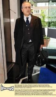 Milano 20 04 2012 - Versammlung, Tagung Lega Serie A; Claudio Lotito (Lazio Rom) 