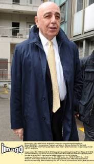 Milano 20 04 2012 - Versammlung, Tagung Lega Serie A; Adriano Galliani (AC Mailand) 