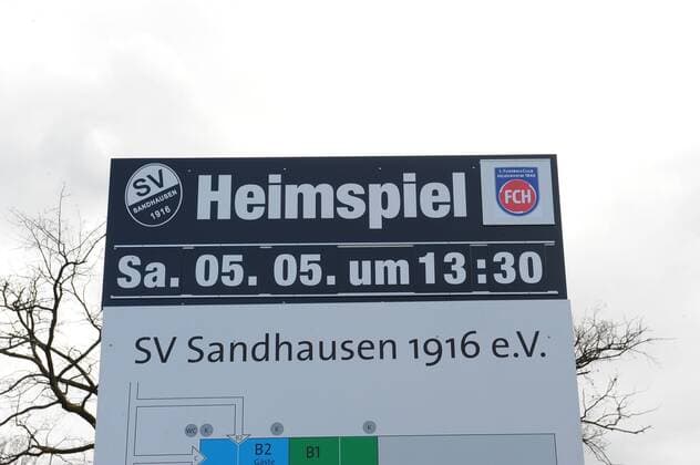 21.04.2012,SV Sandhausen Hardwaldstadion des SV Sandhausen, - ksp