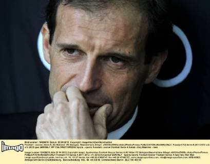 Football - soccer: Serie A, AC Mailand - FC Bologna, Massimiliano Allegri xHOCHxZWEIx xItalyxPhotoxPressx 