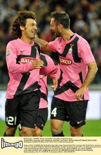 Andrea PIRLO (Juventus) goal celebration, Juventus Turin (Juve) - AS Rom allexsabba