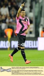 Juventus Turin (Juve) - AS Rom, esultanza gol Arturo Vidal 