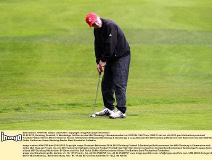 23.04.2012, Duisburg, Fussball, 2. Bundesliga, Golfturnier des MSV Duisburg in Zusammenarbeit mit GOFUS. Olaf Thon