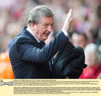 Football - soccer: Barclays Premier League, Liverpool FC - West Bromwich Albion FC, Liverpool former manager Roy Hodgson returns as boss of West Bromwich Albion during the Premiership match at Anfield. (Hinweis: Verwendung nur in Deutschland, Österreich oder Schweiz - only Germany, Austria and Switzerland) xHOCHxZWEIx xPropagandax 