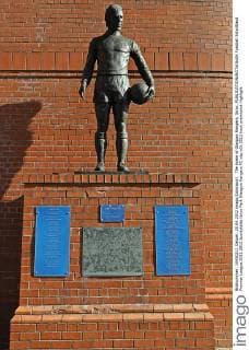 The home of Glasgow Rangers, Ibrox. 