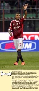 Football - soccer: Serie A, AC Mailand - CFC Genua 1893, kevin prince boateng esulta a fine partita (Hinweis: Verwendung nur in Deutschland - only Germany) xHOCHxZWEIx xItalyxPhotoxPressx 