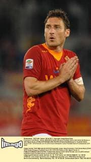 Francesco Totti Roma - Roma, 28 04 2012 Stadio Olimpico Football Calcio 2011 2012 AS Roma vs SSC Napoli Serie A AntoniettaxBaldassarre