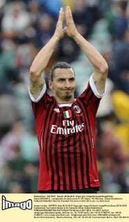 Siena 29 04 2012 - campionato di calcio serie A AC Siena - AC Mailand; Zlatan Ibrahimovic 