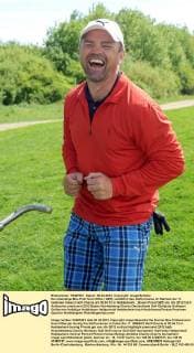 Der ehemalige Box-Profi Sven Ottke ( GER ) anläßlich des Golfturnieres im Rahmen der 11. IooGreen Unesco Golf Charity am 30.04.12 in Heddesheim.